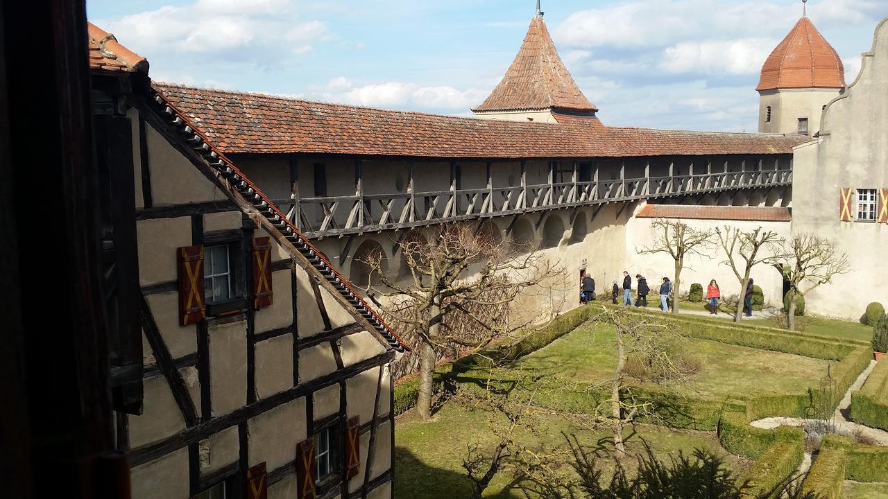 Schlosshotel Harburg Esterno foto